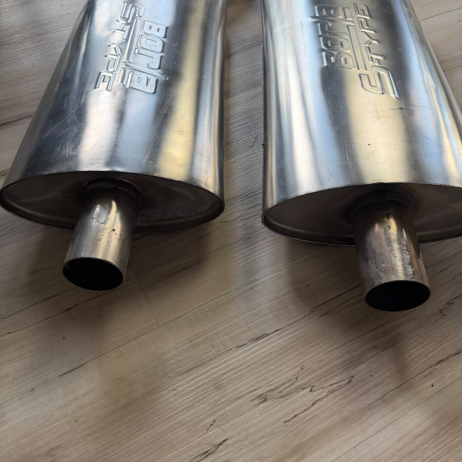 Borla S Type Dual Muffler Exhausts New Dodge Challenger - Thumbnail 13