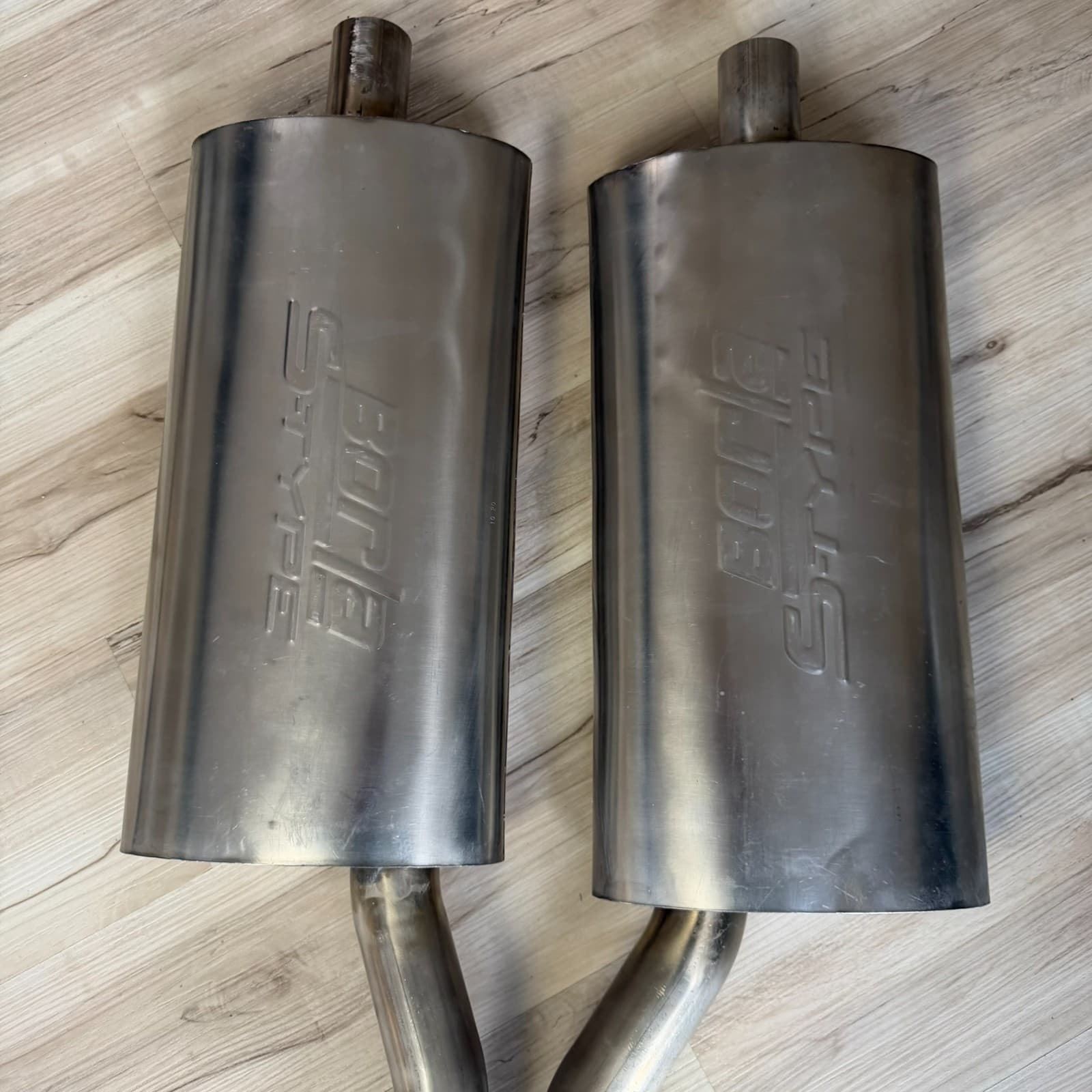Borla S Type Dual Muffler Exhausts New Dodge Challenger - Thumbnail 12