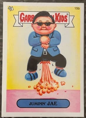 Garbage Pail Kids Topps Jumpin Jae 15b 2011 Trading Card New Mint Collectible - Image 1