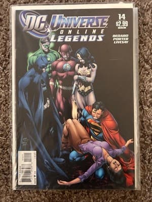 DC Universe Online Legends #14 Comic Direct Sales 2.99 Bedard Porter Livesay - Image 1