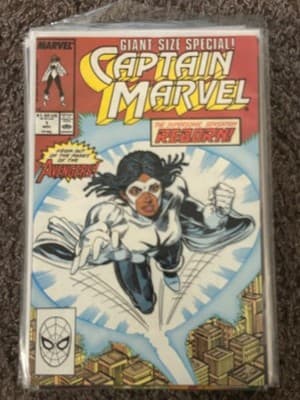 Marvel Captain Marvel Giant-Size Special #1 Reborn Comic Book Bagged Ungraded - Image 1