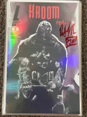 Legacy Comix Kroom Redux Comic Book Issue 0 Signed Foil Holographic Variant - Image 1