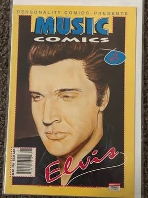 Personality Comics Music Comics Presents Elvis #3 Magazine Unauthorized Bio - Image 1