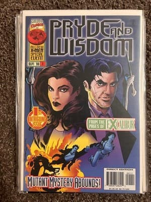 Marvel Pryde and Wisdom #1 1996 Comic Book Direct Edition First Issue Bagged - Image 1