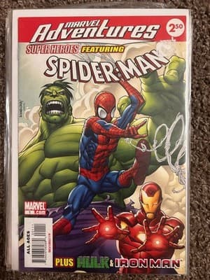 Marvel Adventures Spider-Man Comic Book Featuring Hulk Iron Man Issue #1 2.50 - Image 1