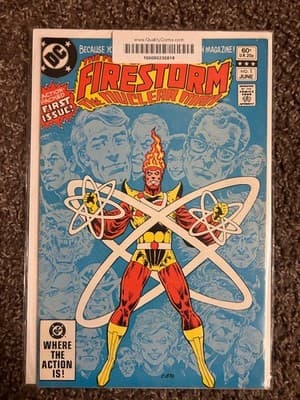 DC Firestorm The Nuclear Man Comic Book No 1 June 60c Bagged Boarded Collectible - Image 1