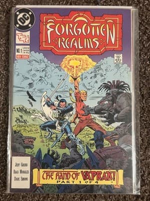 Forgotten Realms No 1 Comic DC TSR The Hand of Vaprak Part 1 Rags Morales - Image 1
