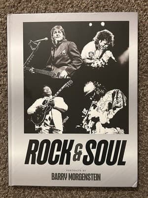 Rock & Soul: Portraits by Barry Morgenstein Hardcover Jackson Berry Houston - Image 1