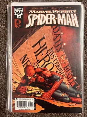 Marvel Knights Spider-Man #17 Comic Marvel Reginald Hudlin Billy Tan Graphic T+ - Image 1