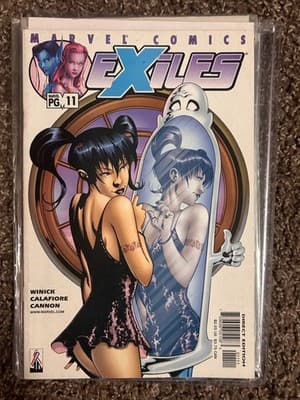 Marvel Comics Exiles #11 Comic Book Winick Calafiore Cannon Direct Edition - Image 1