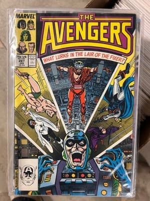 Marvel The Avengers #287 Comic Book Jan 1989 What Lurks in the Lair of Fixer 75c - Image 1