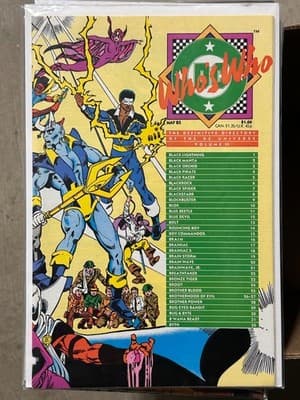 Whos Who DC The Definitive Directory Vol 3 May 1985 Comic Book Bagged VF - Image 1