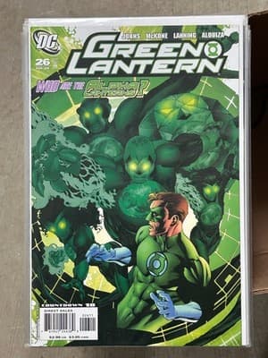 Green Lantern #26 2008 DC Comics Geoff Johns McKone Lanning Alquiza Bagged VF - Image 1