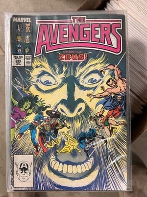 Marvel The Avengers #285 Nov The Wrath Of Zeus Comic Book Bagged VG Collector - Image 1