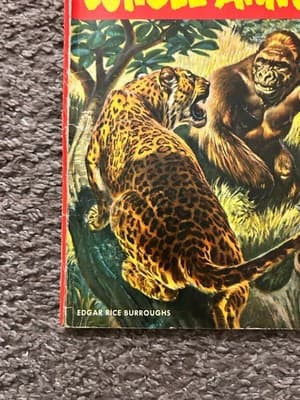 Dell Tarzans Jungle Annual 1955 No 4 Edgar Rice Burroughs Vintage Comic 25c - Thumbnail 3