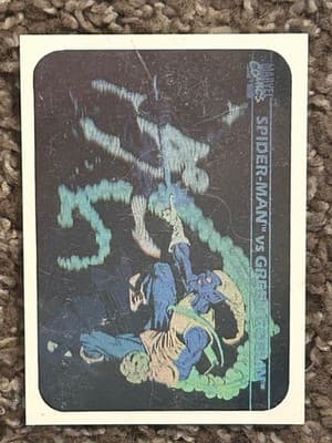 Marvel Hologram Cards MH2 - MH5 Set Magneto Silver Surfer Wolverine SpiderMan - Thumbnail 8