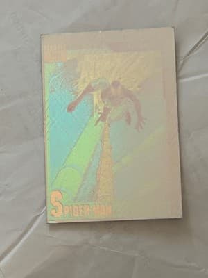 Marvel Hologram Cards Set H1-H5 Spider-Man Hulk Punisher Doctor Doom Mole Man - Thumbnail 2