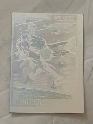 Marvel Hologram Cards Set H1-H5 Spider-Man Hulk Punisher Doctor Doom Mole Man - Thumbnail 6