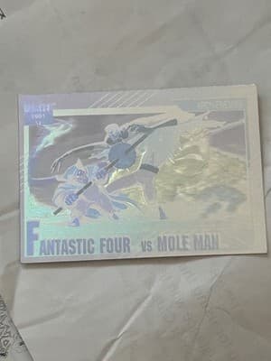 Marvel Hologram Cards Set H1-H5 Spider-Man Hulk Punisher Doctor Doom Mole Man - Thumbnail 10