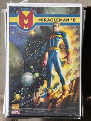 Marvel Miracleman #8 Comic Book Bagged Boarded VG Parental Advisory Color Cover - Image 1