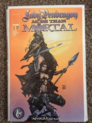 Image Comics Lady Pendragon More Than Mortal #1 May Comic Book Very Good Bagged - Image 1