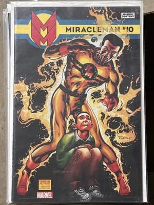 Marvel Comic Miracleman #10 Mature Content Parental Advisory Collectible Bagged - Image 1