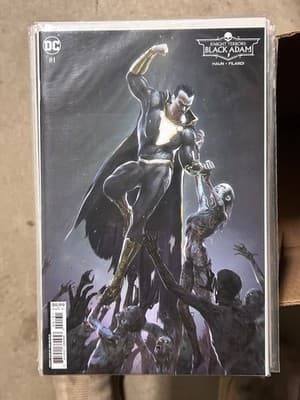 DC Knight Terrors Black Adam #1 Comic Variant Cover Bagged Boarded Near Mint - Image 1