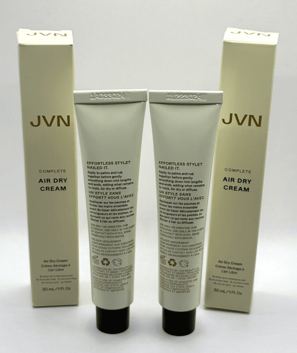 JVN Complete Air Dry Cream - Travel Size 1 Fl Oz/30 ML - New in Box! - Thumbnail 5