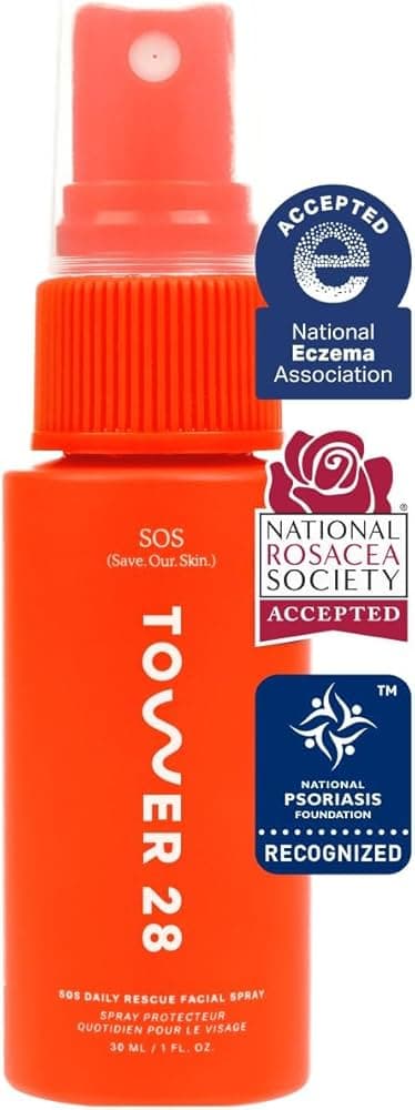 Tower 28 SOS Daily Rescue Facial Spray with Hypochlorous Acid 2 Oz - Image 1