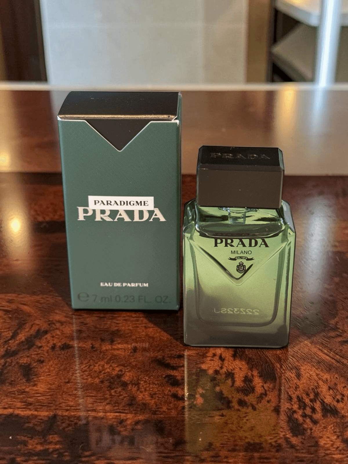 12 Mini Size Bottles All New Prada Paradigme 7ml/0.23 Fl. Oz - Image 1
