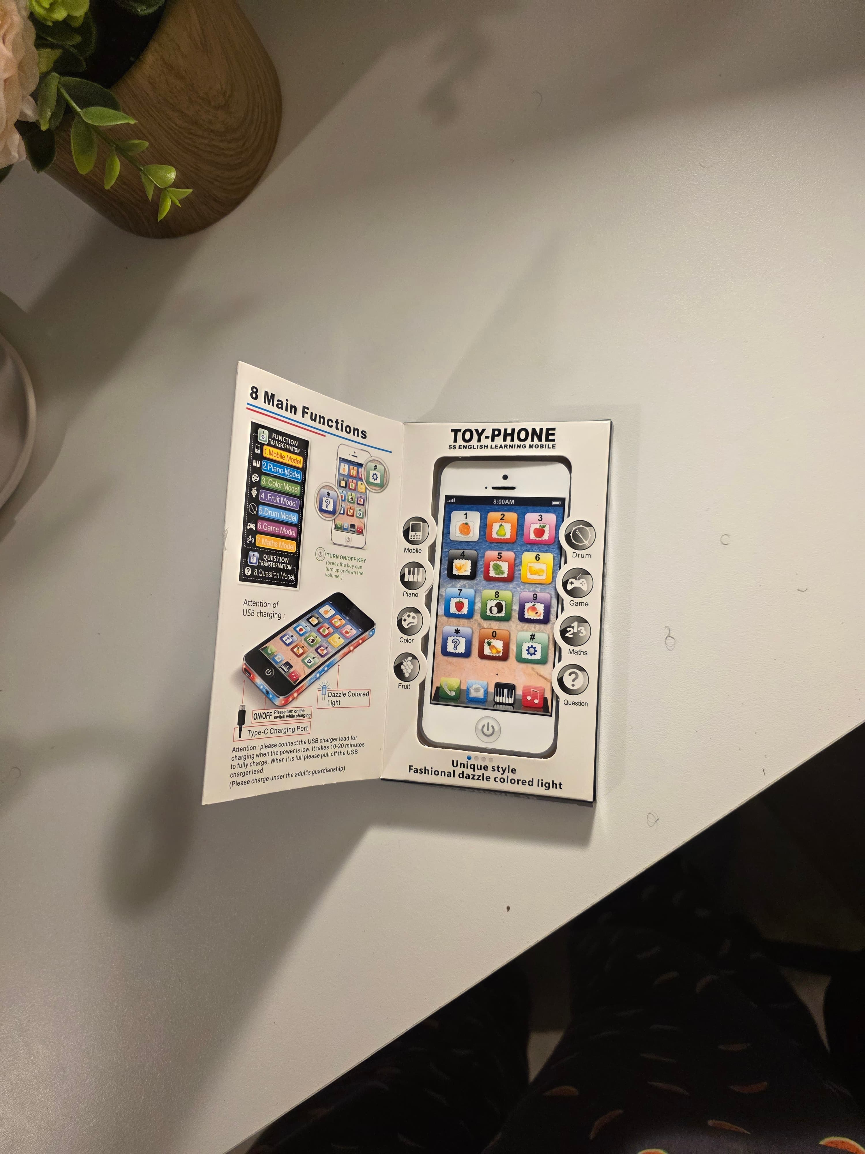 Kids Toy Smartphone with Interactive Buttons - Thumbnail 5