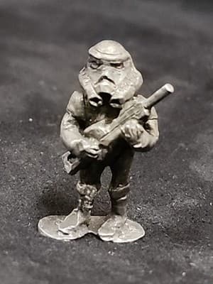 Vintage Star Wars STORMTROOPER Heritage Metal Pewter Miniature Star Trek Galore