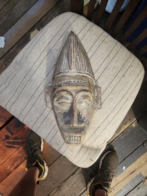 Handcarved African Tribal Mask