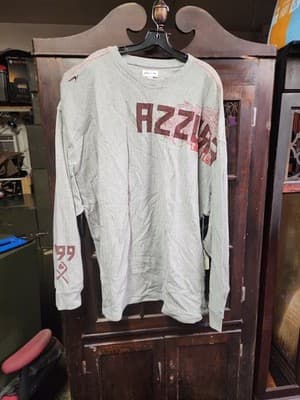 AZZURE Long Sleeve Graphic Shirt