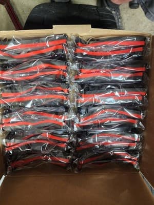 Bigger Ribbon Cartridge For ERC30 Black Red Ribbon 24 Pack - Thumbnail 2