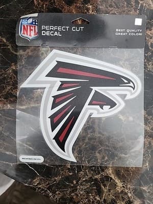 Perfect Cut Decal NFL Atlanta Falcons