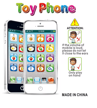 Kids Toy Smartphone with Interactive Buttons - Image 1