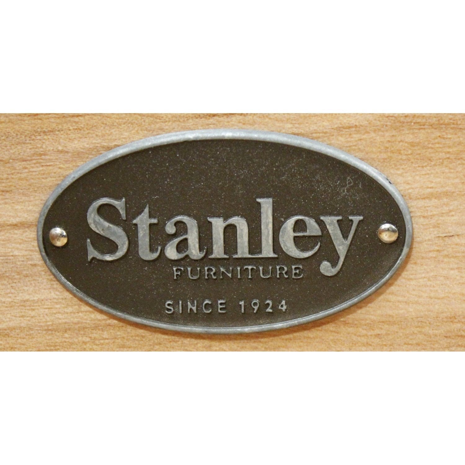 Stanley Furniture Marble Top Nightstand - Dark Brown - Thumbnail 7