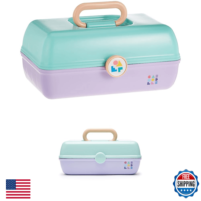 Bundle Of Caboodles On-The-Go Girl Case Caboodles Pretty In Petite Case Seafoam - Image 1