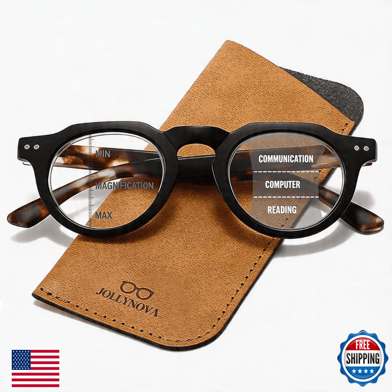 Jollynova Progressive Multifocal Reading Glasses Rt95 No-Line Readers - Image 1