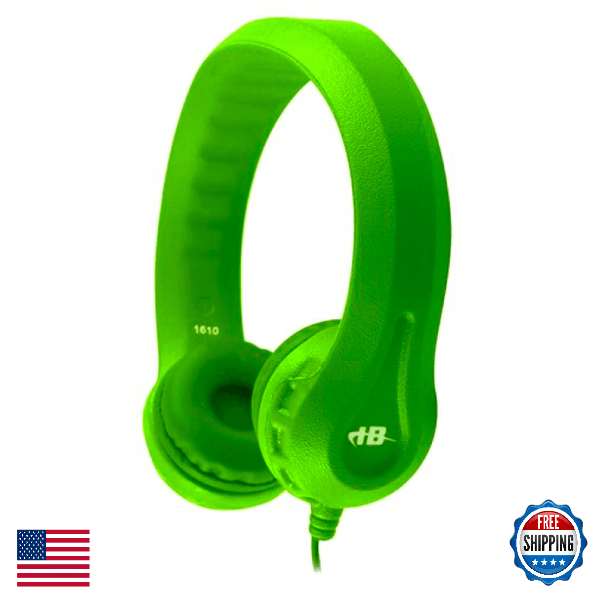 HamiltonBuhl Flex‑Phones Kids Foam Headphones – Durable EVA Foam, Volume‑Limited - Image 1