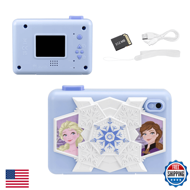 Ekids Disney Frozen Kids Camera Sd Card Digital Camera For Kids Video Recording - Image 1