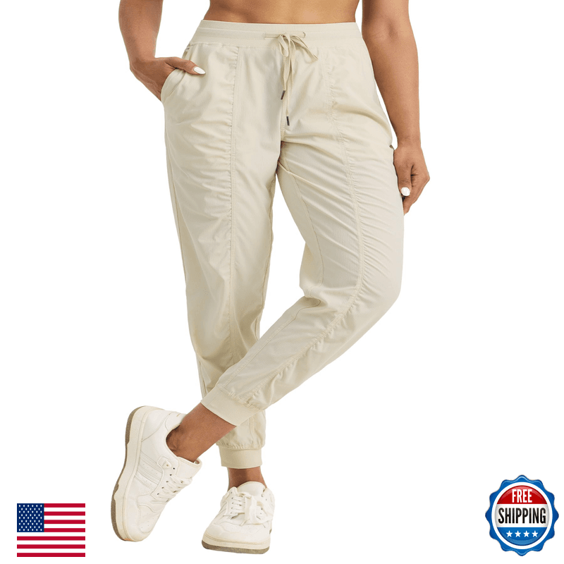 Willit Womens Workout Jogger Studio Track Athletic Pants Hiking Casual Pants - Image 1