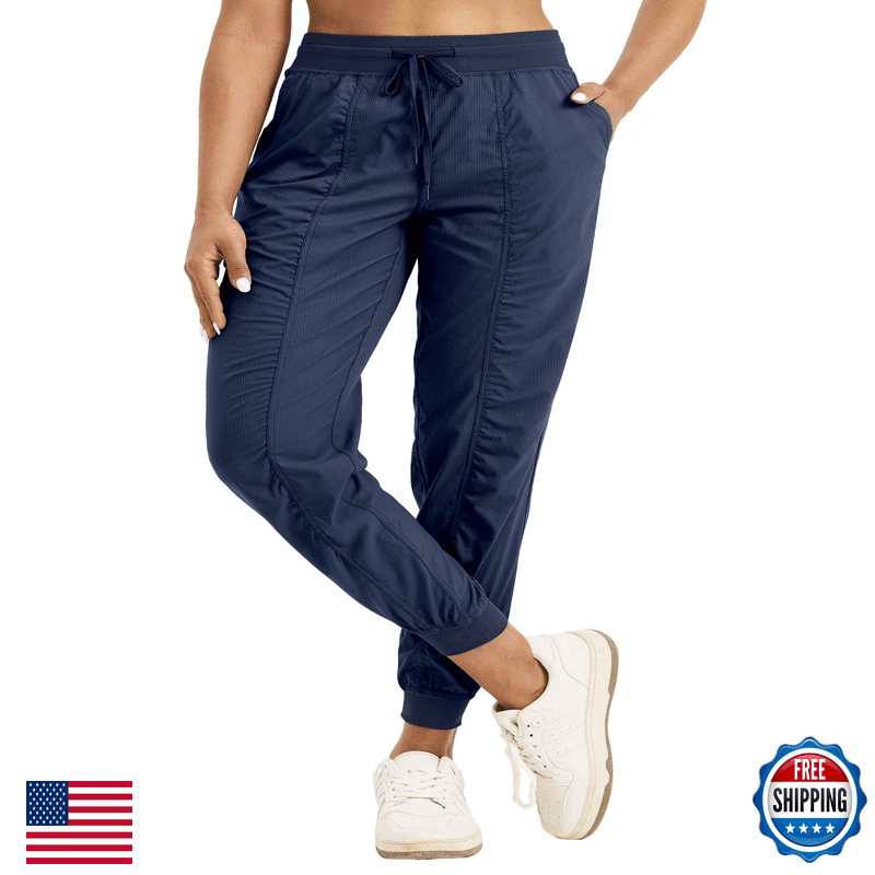 Willit Womens Workout Jogger Studio Track Athletic Pants Hiking Casual Pants - Image 1