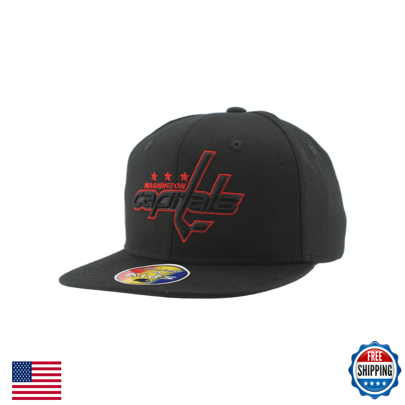 Zhats Washington Capitals Nhl Officially Licensed Youth Adjustable Snapback Hat - Image 1