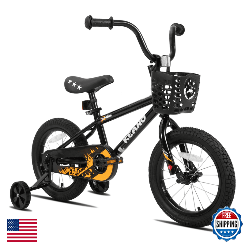 Keano Cervine 14 Inch Kids Bike For Boys Girls Ages 3-5 Years 14Inch Toddler - Image 1