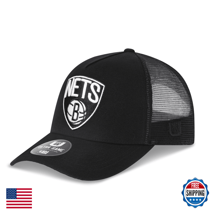 Ultra Game Nba Official Youth 8-20 Snap Back All Around The World Trucker - Image 1