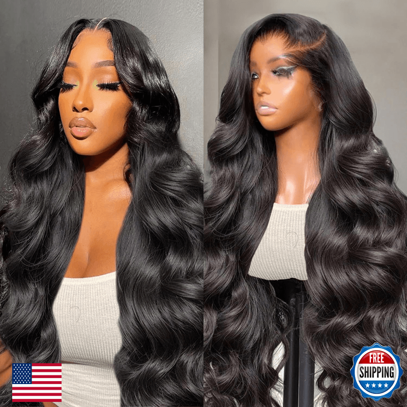 Padise 30Inch 13X6 Lace Front Wigs Human Hair Body Wave 200 Density Hd - Image 1