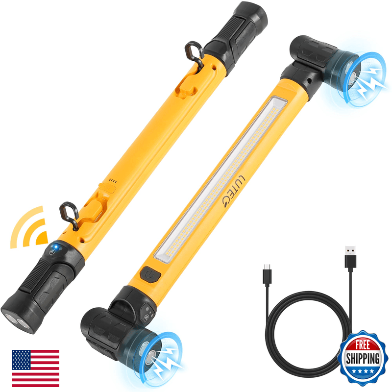 Lutec 3000Lm Led Work Light 5200Mah Rechargeable Magnetic Under Hood Work Light - Image 1
