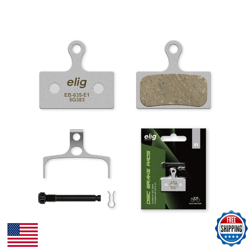 Elig Bike Disc Brake Pads For Shimano Alfine S700 S7000/Deore M615 M6000 - Image 1